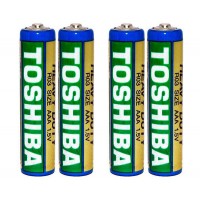 Батарейки Toshiba R03 солевые AAА (мини-пальчик)