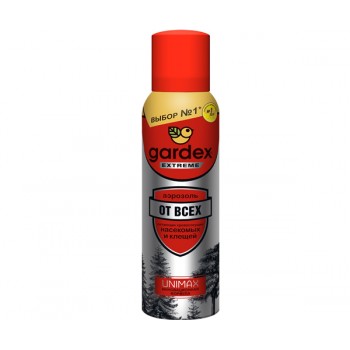 Аэрозоль Gardex extreme от всех насекомых Польша 125 ml