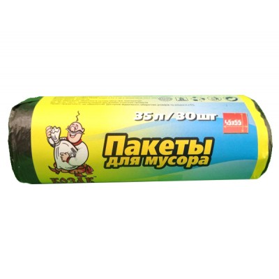 Пакеты для мусора Козак 35л/30шт. купить оптом