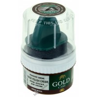 Крем - блеск водоотталкивающий Gold  Care коричневый