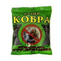 Супер Кобра - готовая приманка от крыс и мышей (150 гр.)