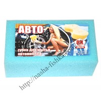 Губки для мытья автомобиля АВТО