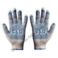 Перчатки х/б трикотажные FAR с ПВХ напылением
