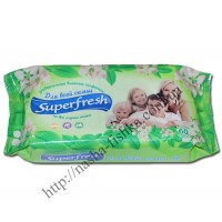 Салфетки влажные Superfresh 60 шт. б/клапана для всей семьи