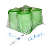 Свечи декоративные Столбик 4 шт. (40 х 80 мм)