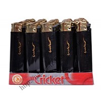 Зажигалки карманные Cricket черные кремниевые (№001-2)